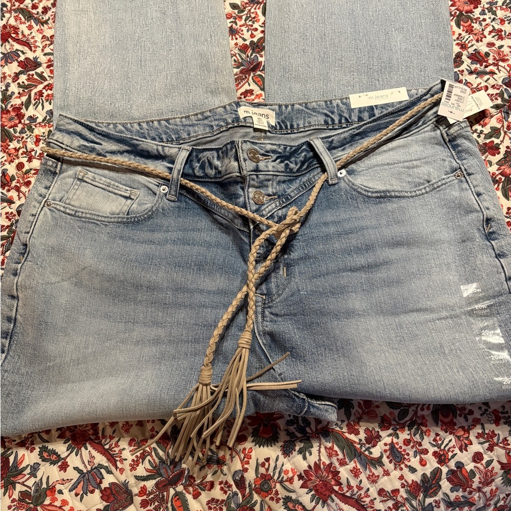 Maurice’s size 20 jeans boot ankle nwt